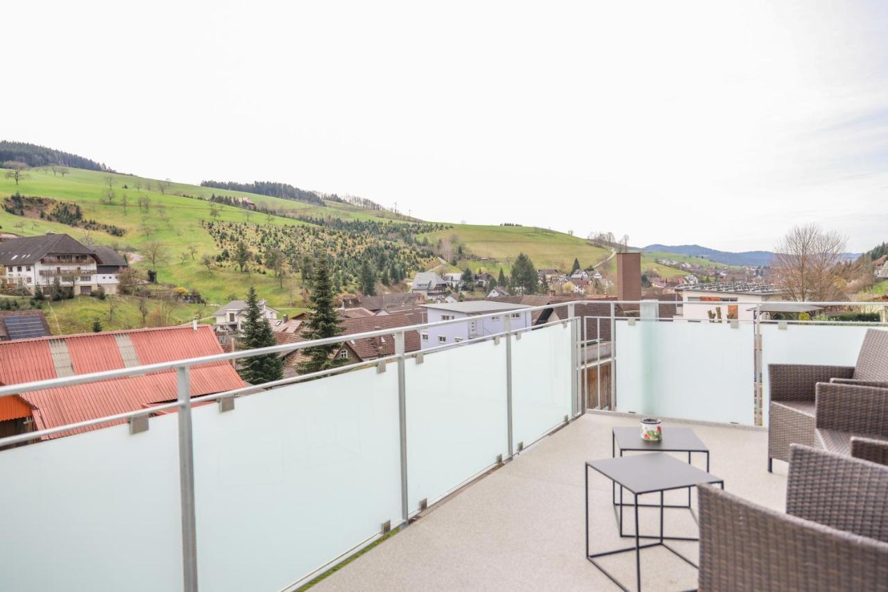 Apartmán Penthouse I 106 Qm I 2 Balkone I Boxspring I Nespresso I Parkplatz Oberharmersbach Exteriér fotografie